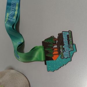 Pacific Coast Hwy Virtual Race Medal 113.2 Miles